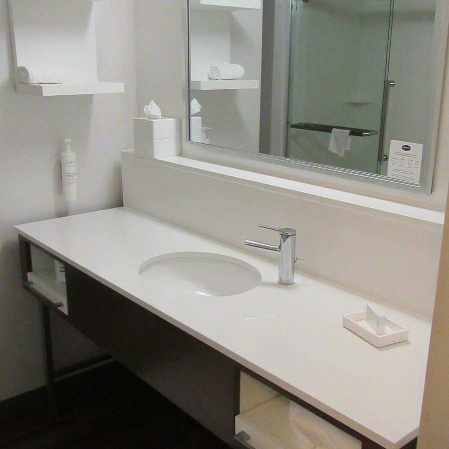 Hampton Inn Livonia Detroit — Bathroom