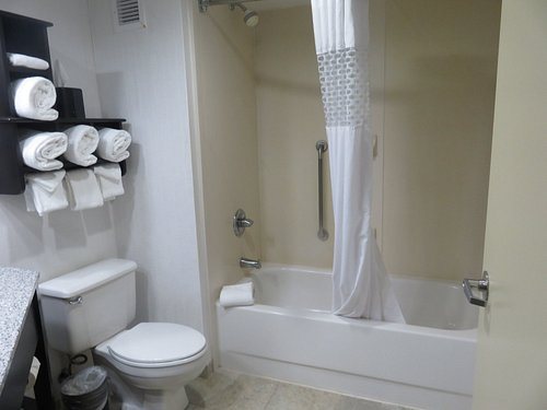 Hampton Inn Mobile East Bay Daphne — Bathroom