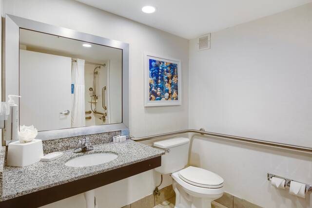 Hampton Inn Mobile I 10 Bellingrath Gardens — Bathroom