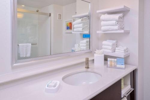 Hampton Inn Seattle Airport — Bathroom