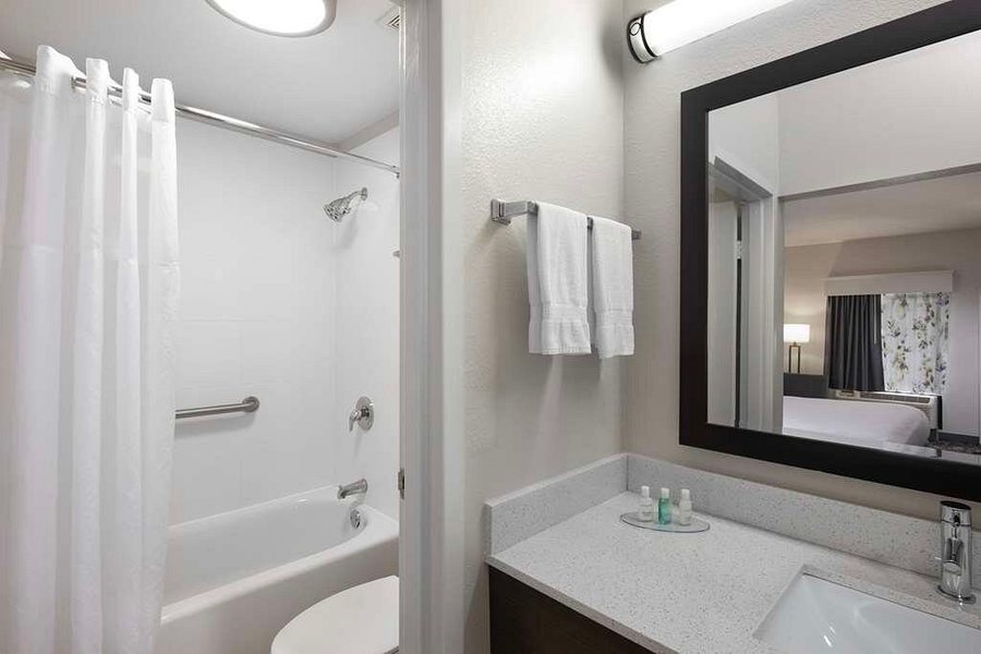 Hampton Inn Suites Asheville Biltmore Village Asheville North Carolina — Bathroom