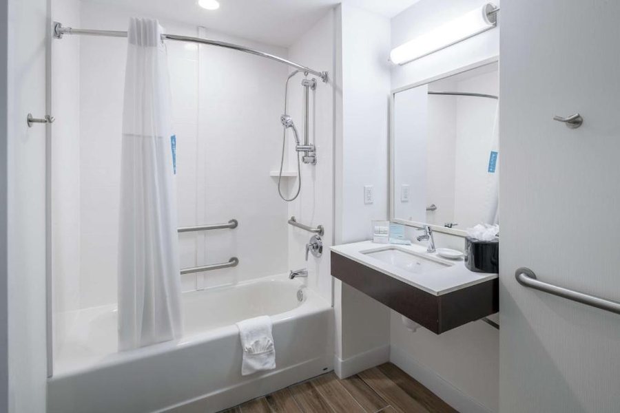Hampton Inn Suites Atlanta Downtown — Bathroom