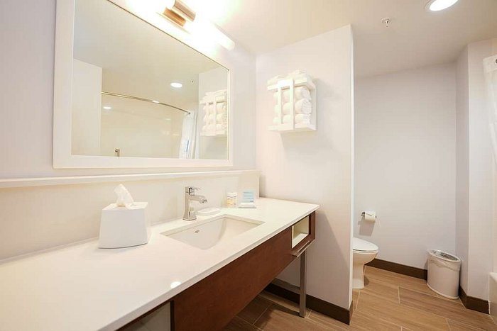 Hampton Inn Suites Aurora South Denver — Bathroom