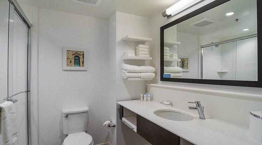 Hampton Inn Suites Chicago Downtown Chicago Illinois — Bathroom