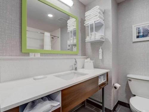Hampton Inn Suites Cincinnati West — Bathroom
