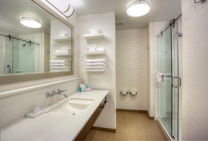 Hampton Inn Suites Dallas Plano East — Bathroom