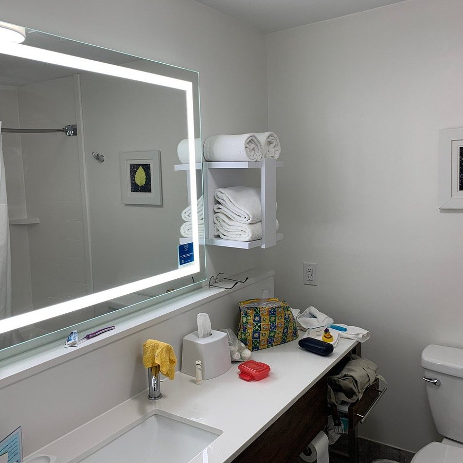 Hampton Inn Suites Danville — Bathroom