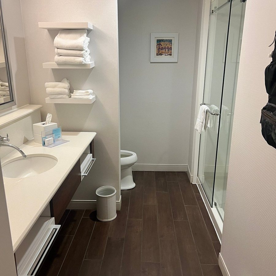 Hampton Inn Suites Detroit Troy — Bathroom