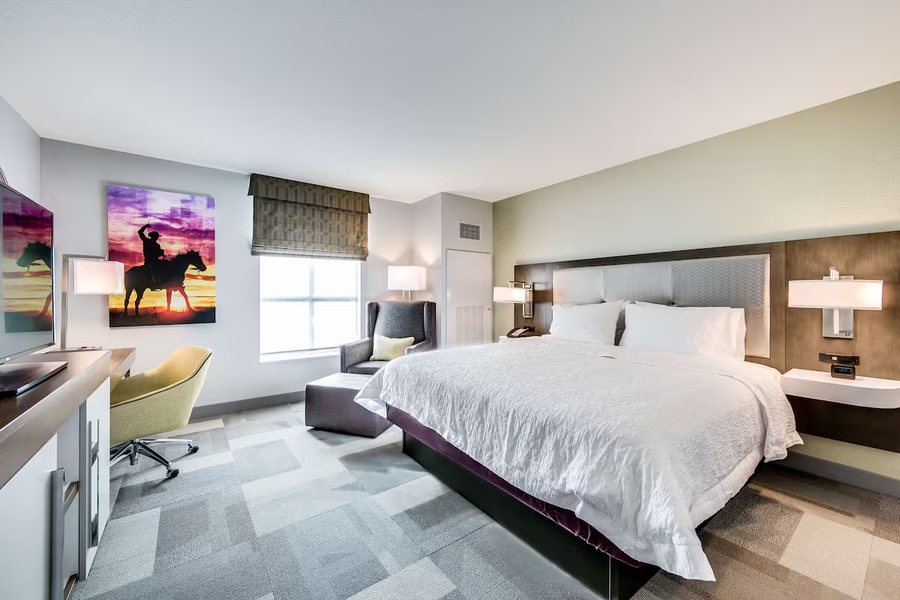 Hampton Inn Suites Fort Worth Downtown — Guest room