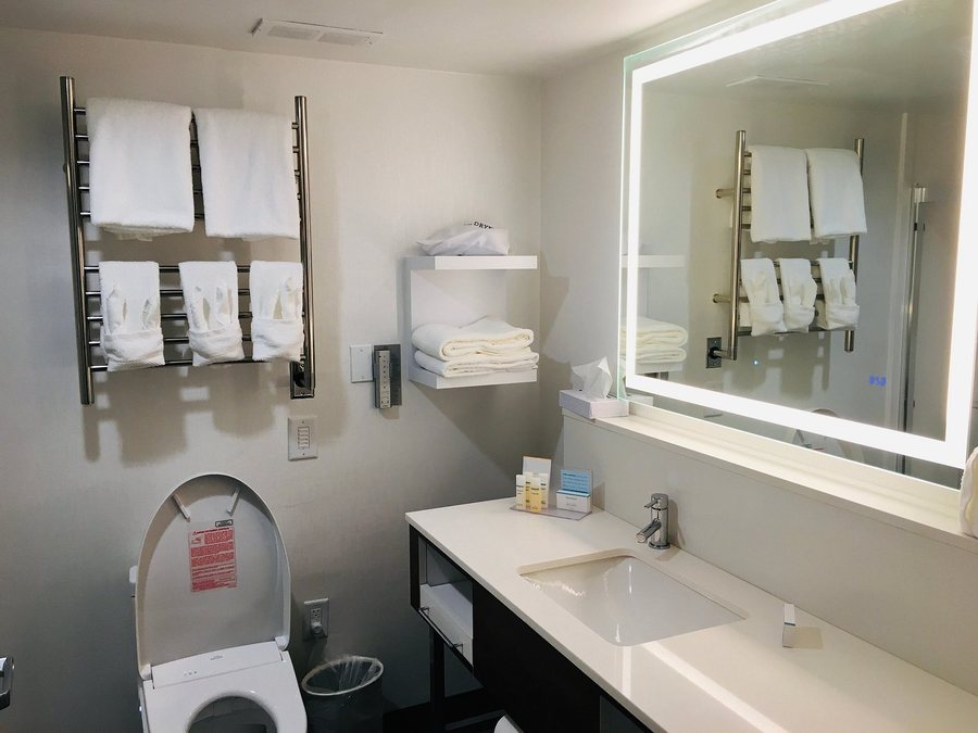 Hampton Inn Suites Greenville — Bathroom