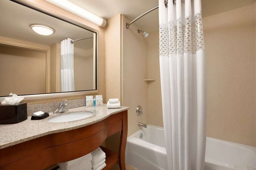 Hampton Inn Suites Hartsville — Bathroom