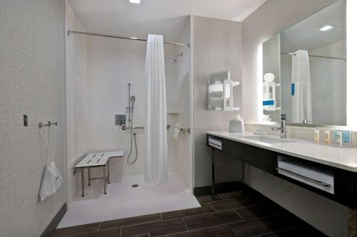 Hampton Inn Suites Houston Katy — Bathroom