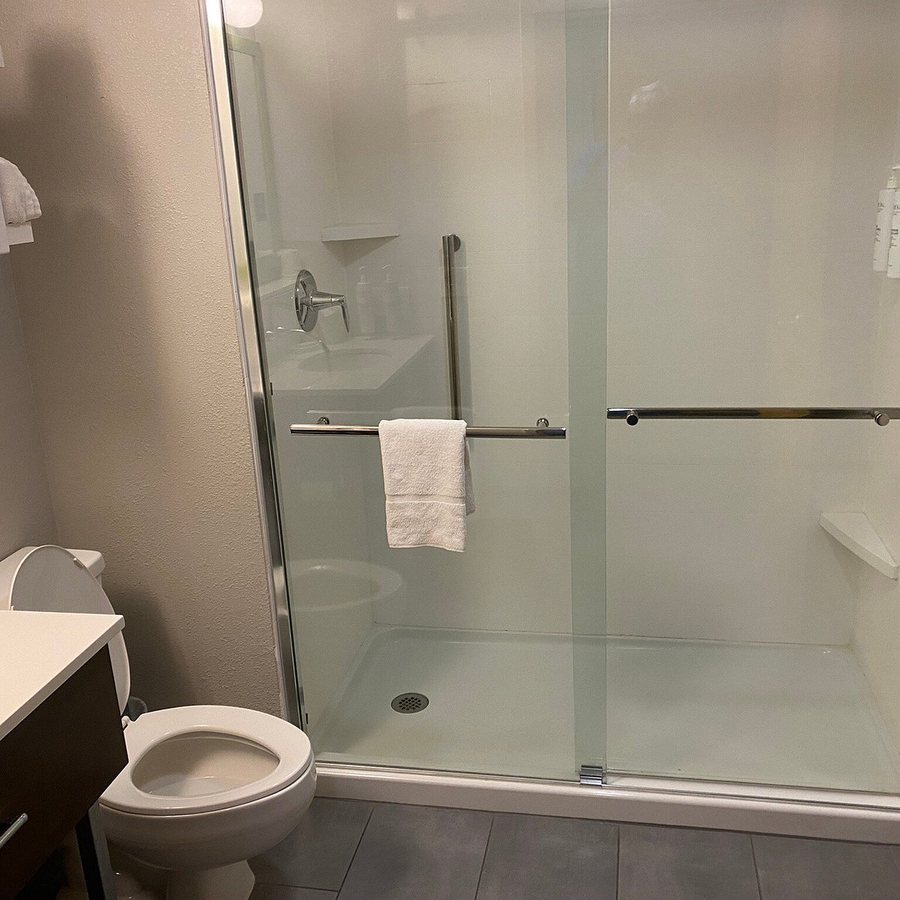 Hampton Inn Suites Houston Medical Center NRG Park — Bathroom