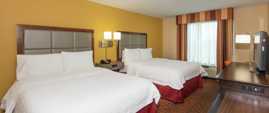 Hampton Inn Suites Jacksonville Airport — Guest room