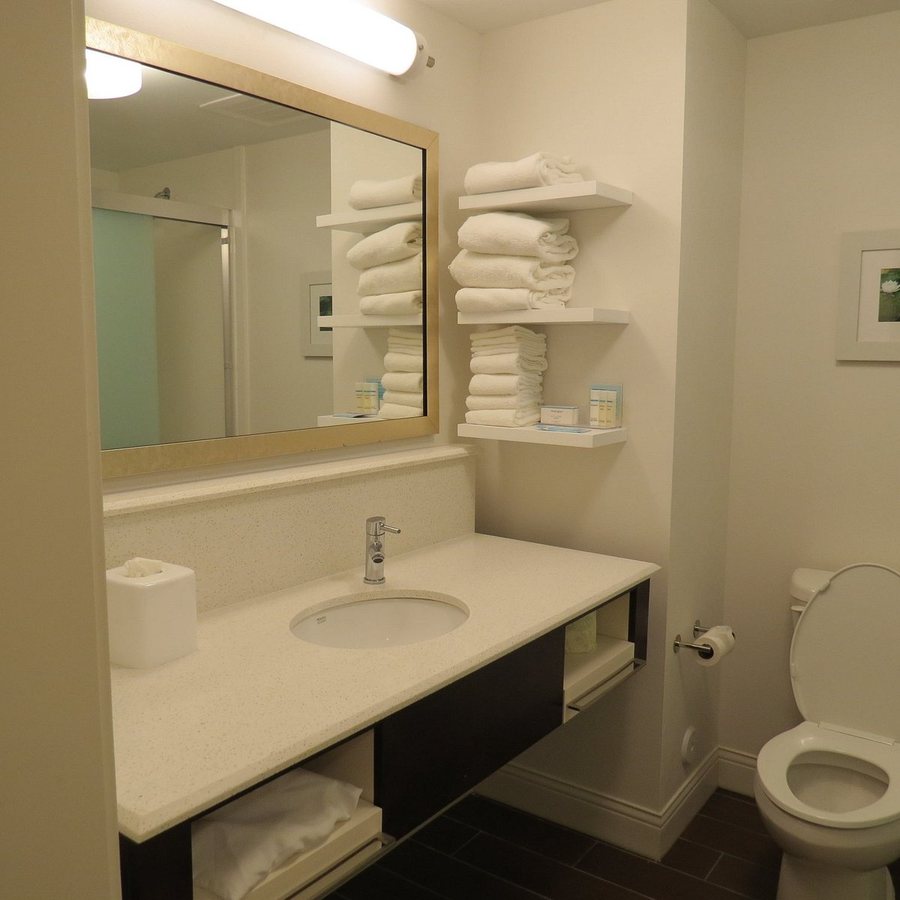 Hampton Inn Suites Minneapolis University Area — Bathroom