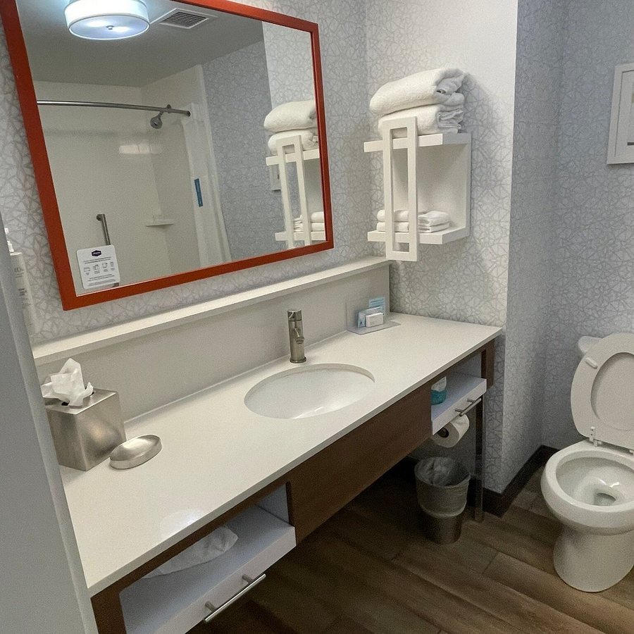 Hampton Inn Suites Nashville Hendersonville — Bathroom