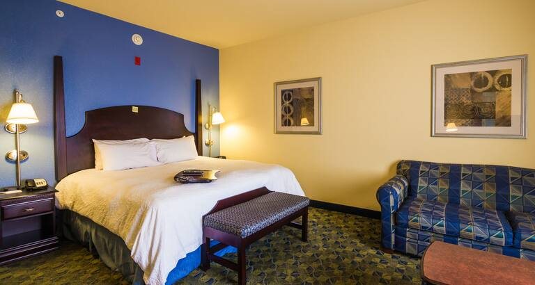Hampton Inn Suites Natchez Natchez Mississippi — Guest room