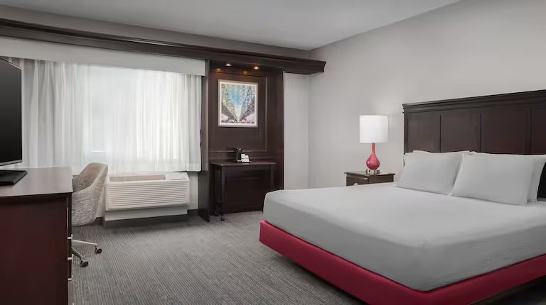 Hampton Inn Suites Omaha Downtown — Guest room