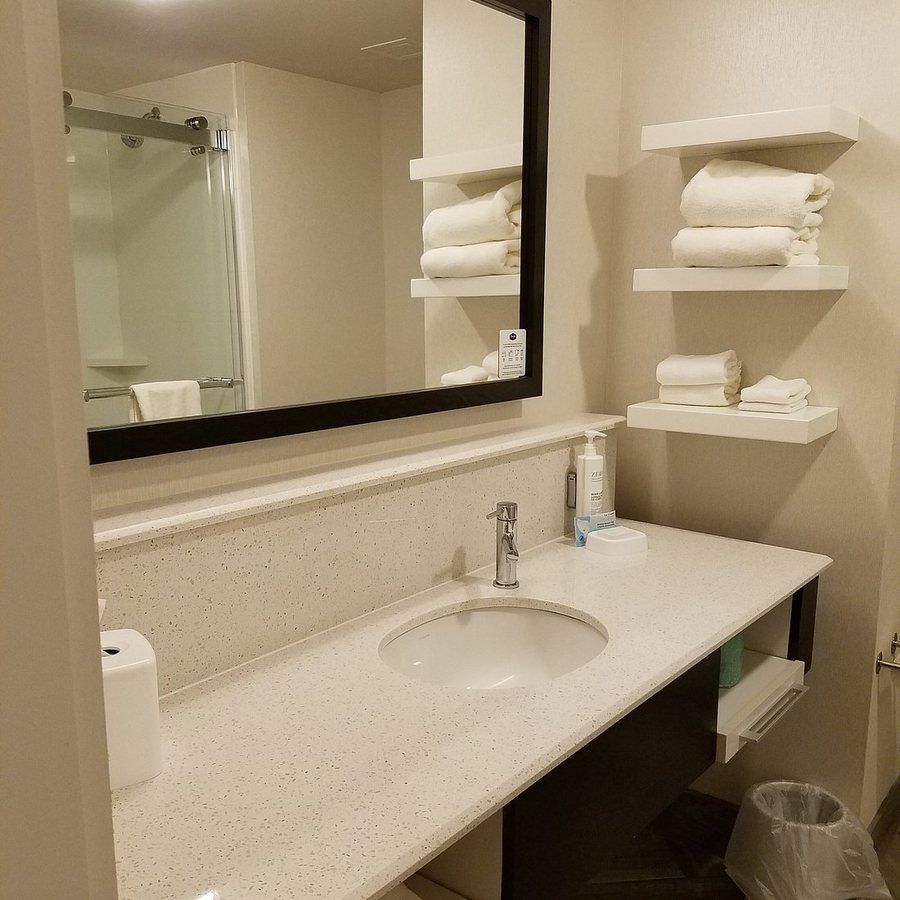 Hampton Inn Suites Oxford Anniston — Bathroom