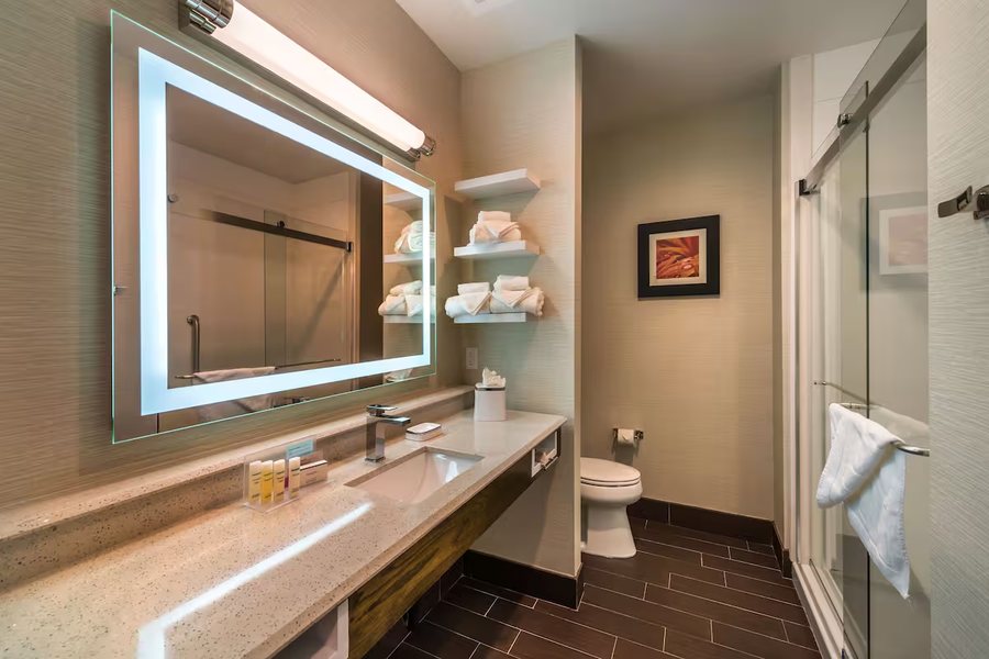 Hampton Inn Suites Reno Sparks — Bathroom