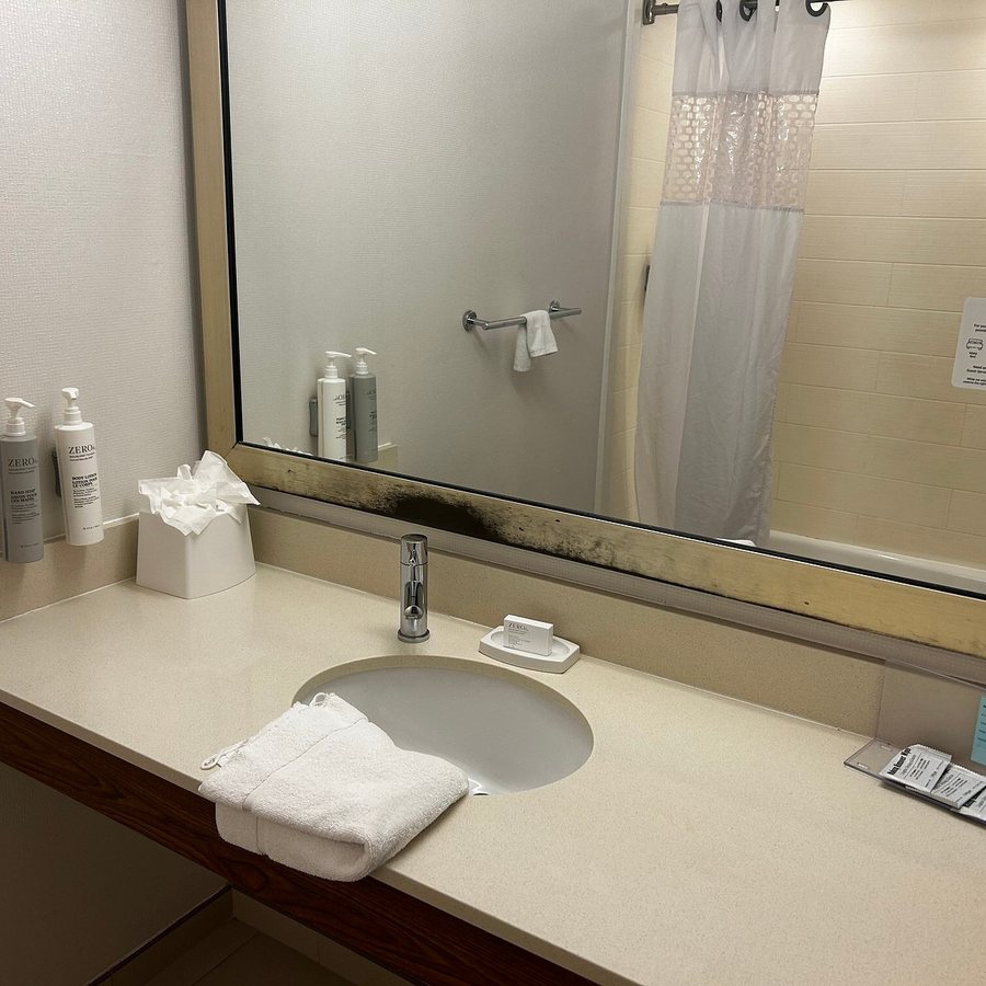 Hampton Inn Suites San Antonio Airport — Bathroom