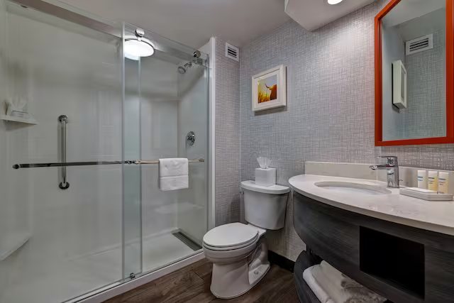 Hampton Inn Suites San Antonio Northeast I 35 — Bathroom