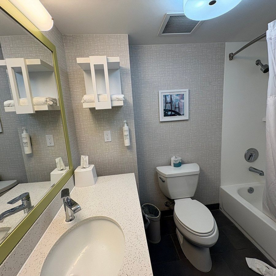 Hampton Inn Suites Savannah Midtown — Bathroom
