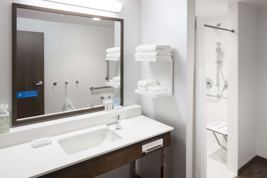 Hampton Inn Suites Valley Forge oaks — Bathroom