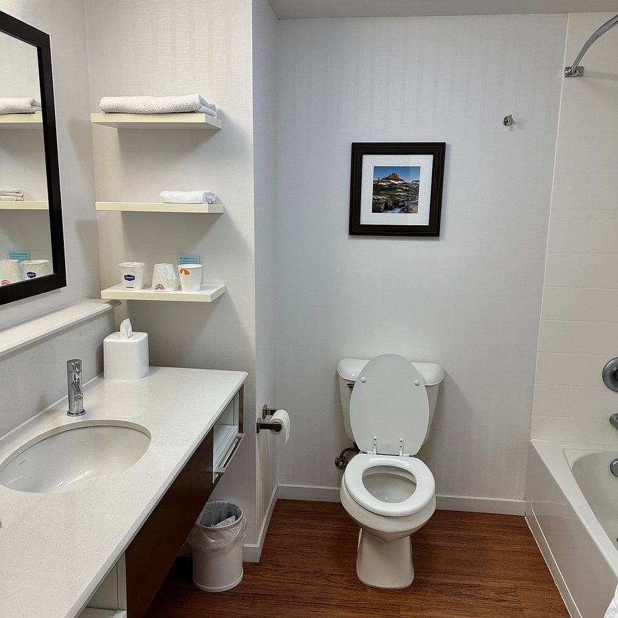 Hampton Inn Suites Whitefish — Bathroom