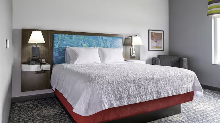 Hampton Inn Suites Ypsilanti — Guest room
