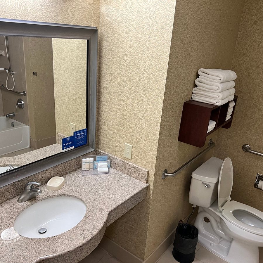 Hampton Inn Wichita Falls sikes Senter Mall — Bathroom