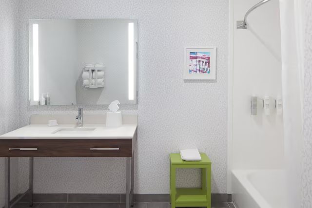 Hampton Inn Youngstown North — Bathroom