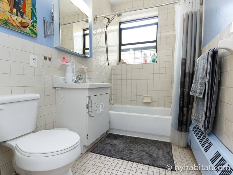 Harlem Bed and Breakfast New York City New York — Bathroom