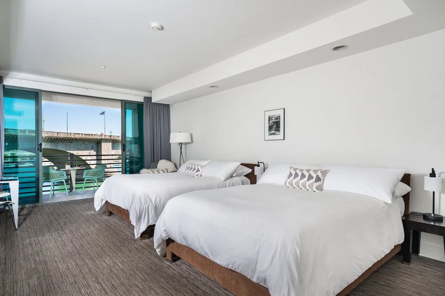 Heat Hotel — Guest room