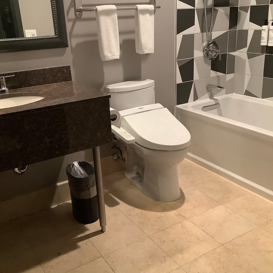 Henn Na Hotel New York New York City New York — Bathroom