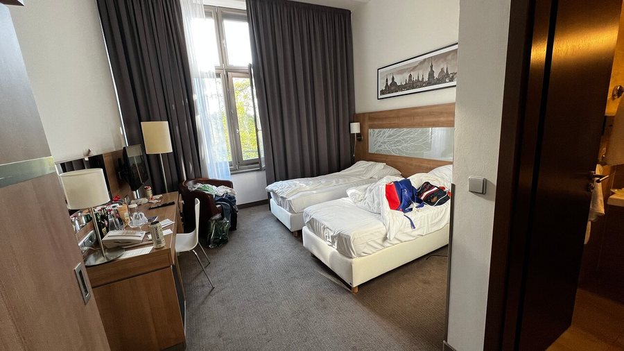 Hermitage Hotel Prague Prague Bohemia — Guest room
