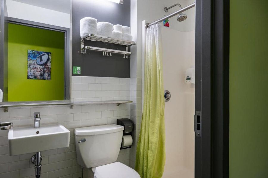 HI Boston Hostel — Bathroom