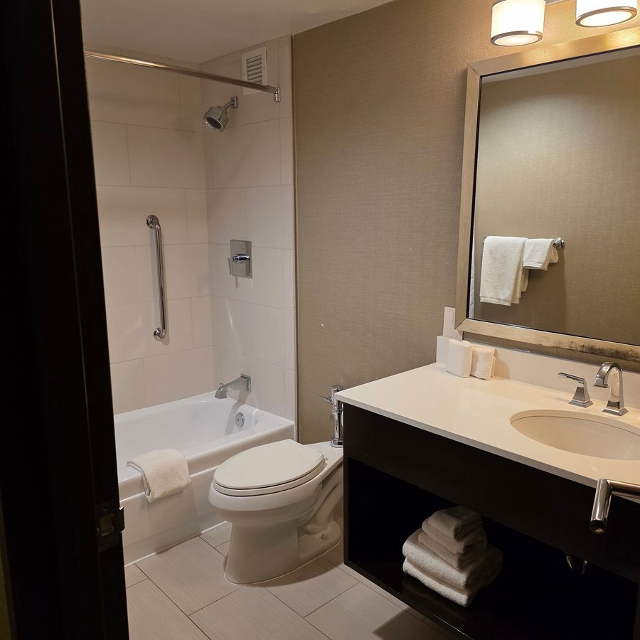 Hilton Chicago Chicago Illinois — Bathroom