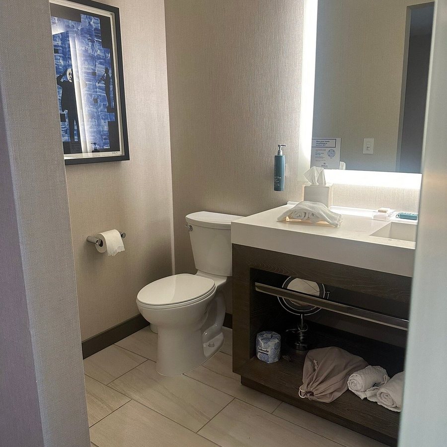 Hilton Cleveland Downtown Cleveland Ohio — Bathroom