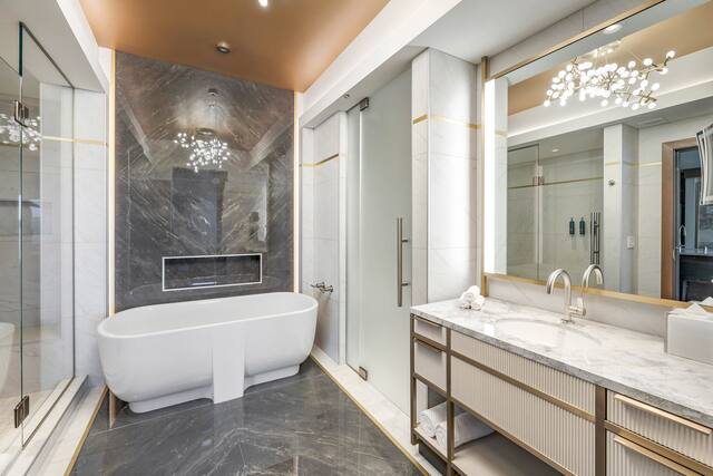 Hilton Club Elara Las Vegas Las Vegas Nevada — Bathroom