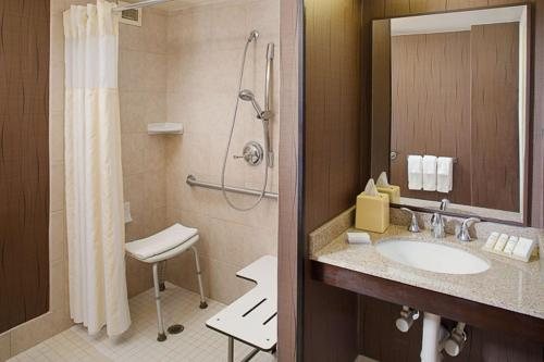 Hilton Garden Inn Albany — Bathroom