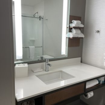 Hilton Garden Inn Chicago McCormick Place Chicago Illinois — Bathroom