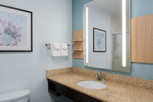 Hilton Garden Inn Cincinnati west Chester — Bathroom