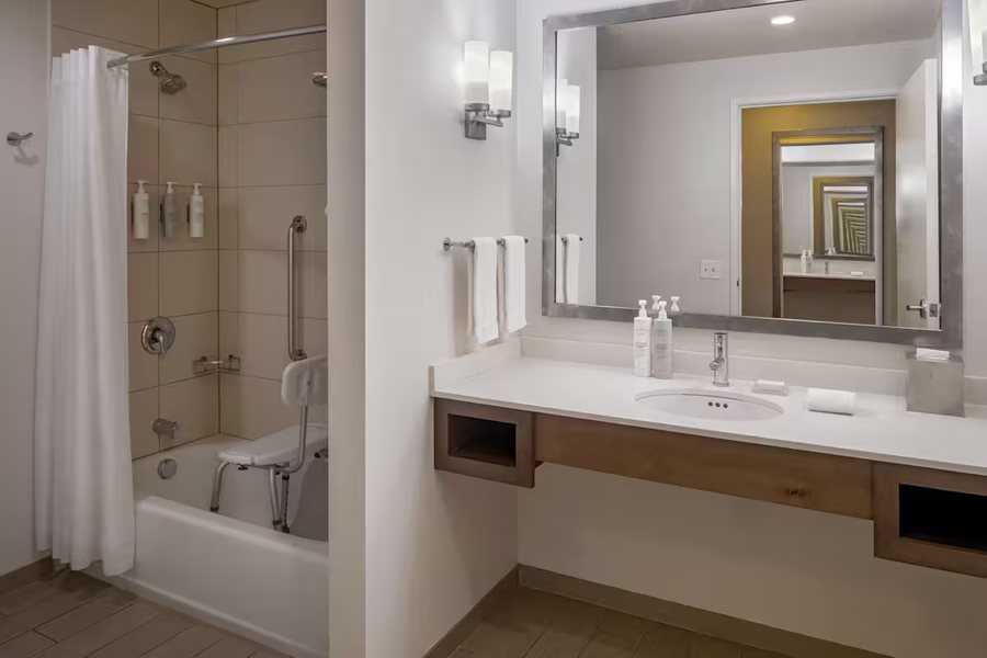 Hilton Garden Inn Dallas Addison — Bathroom