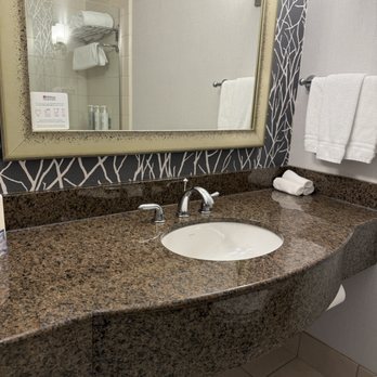 Hilton Garden Inn Detroit Novi — Bathroom