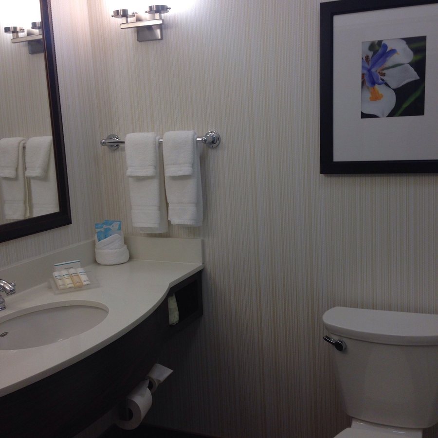 Hilton Garden Inn Lincoln Downtown Haymarket — Bathroom