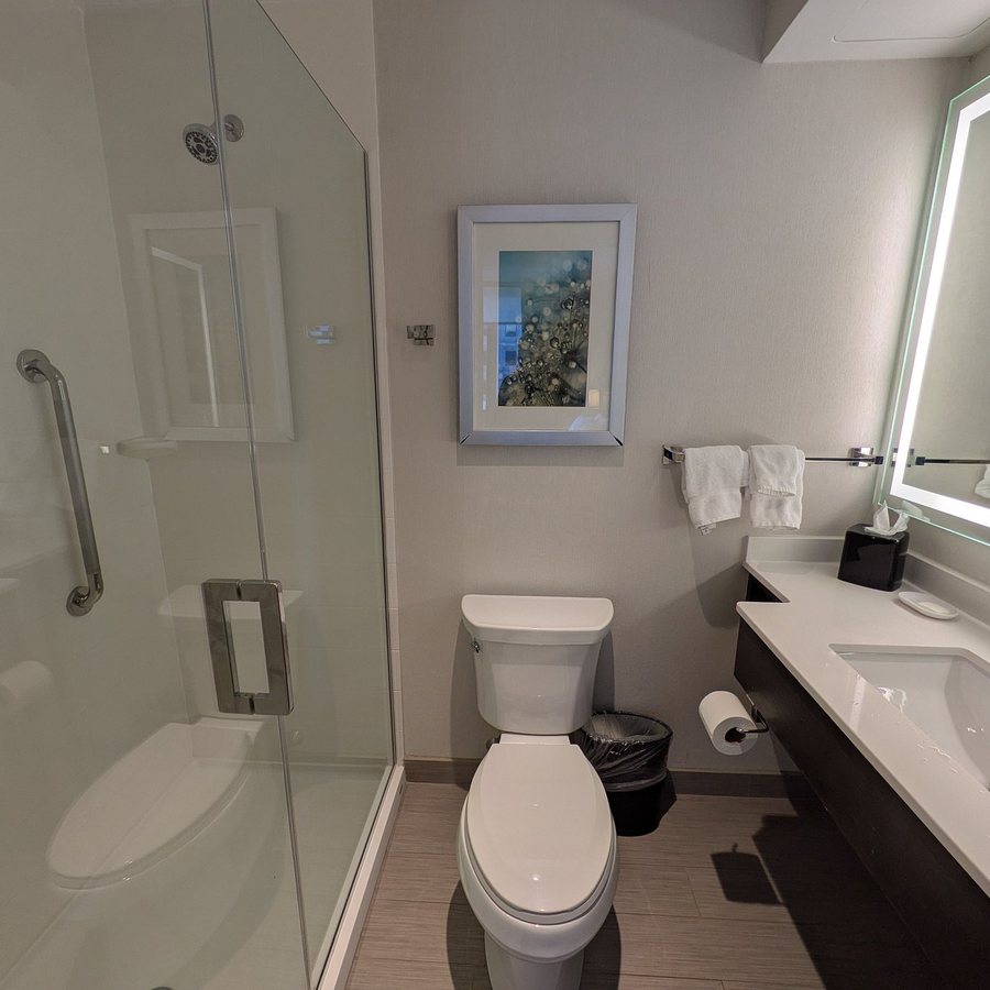 Hilton Garden Inn New York Staten Island — Bathroom