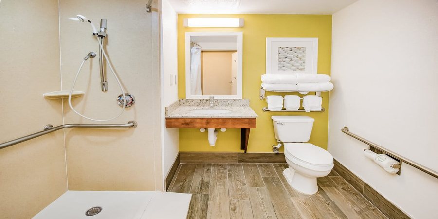 Hilton Garden Inn Orange Beach Beachfront — Bathroom