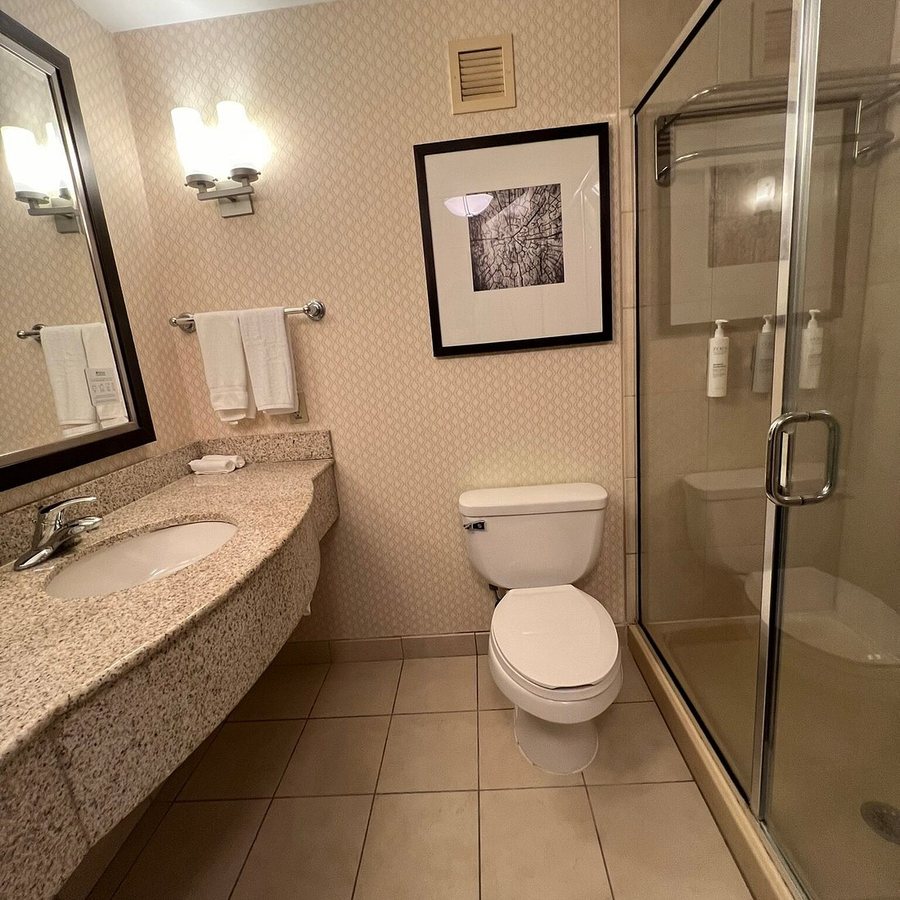 Hilton Garden Inn St Louis Shiloh O Fallon IL — Bathroom