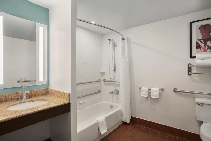 Hilton Garden Inn Tampa Ybor Historic District — Bathroom